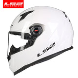 LS2 FF358 Full Face motorcycle helmet high quality ls2 Brazil flag capacete casque moto helm ECE approved no pump