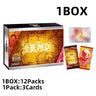 One Piece Collection Cards Box Booster Pack Anime Luffy Zoro Nami Chopper TCG Game Playing Game Cards