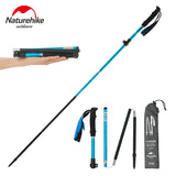 Naturehike Trekking Pole ST09 Folding Hiking Stick Ultralight Hiking Pole Collapsible Hiking Stick Climbing Stick Trekking Stick