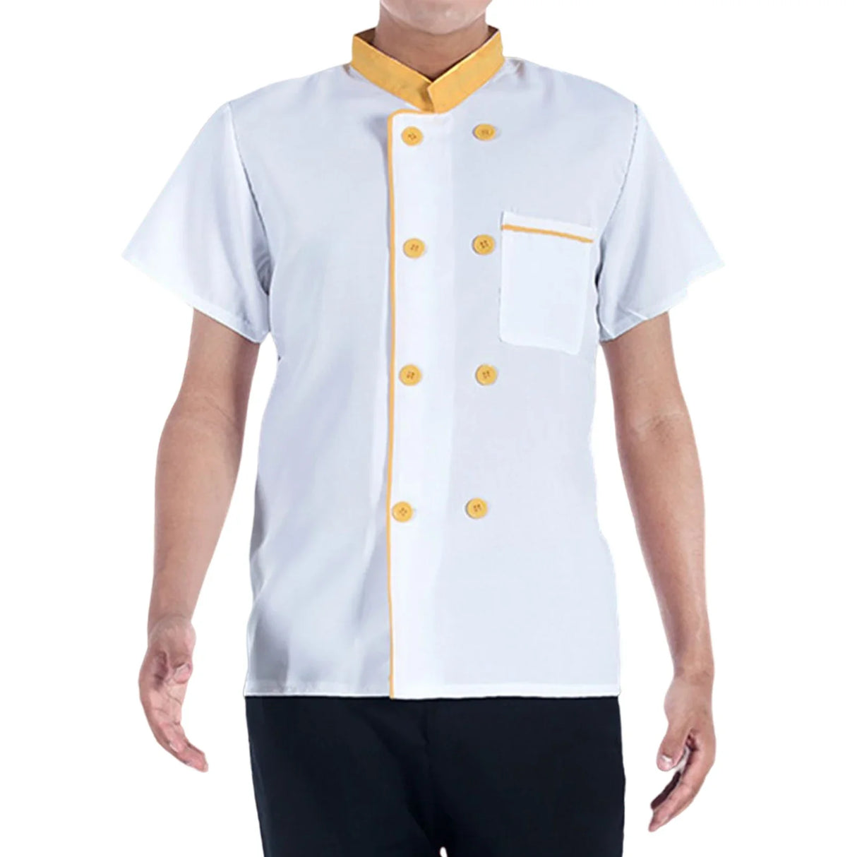 Cool Uniform Quick Dry Chef Jacket Lint-free Unisex Adult Kitchen Chef Coat  Cooking Clothes