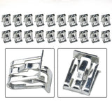 25x Car Metal Fastener Clips Clamp 1/2X 5/8inch Car Retainer Moulding Trim 16662182 11588650 Interior Accessories Auto Fastener