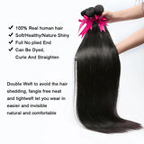 Wigirl 30 40 42 Inch Bone Straight Human Hair Weave Bundle Brazilian Remy Hair Weave Brazilian Hair Weave Remy Hair Extensions