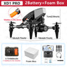 XD1 PRO Mini Drone 60g Weight Dual Camera Optical Flow Dron FPV Aerial Photography Foldable Quadcopter for Kids Toys RC Aircraft