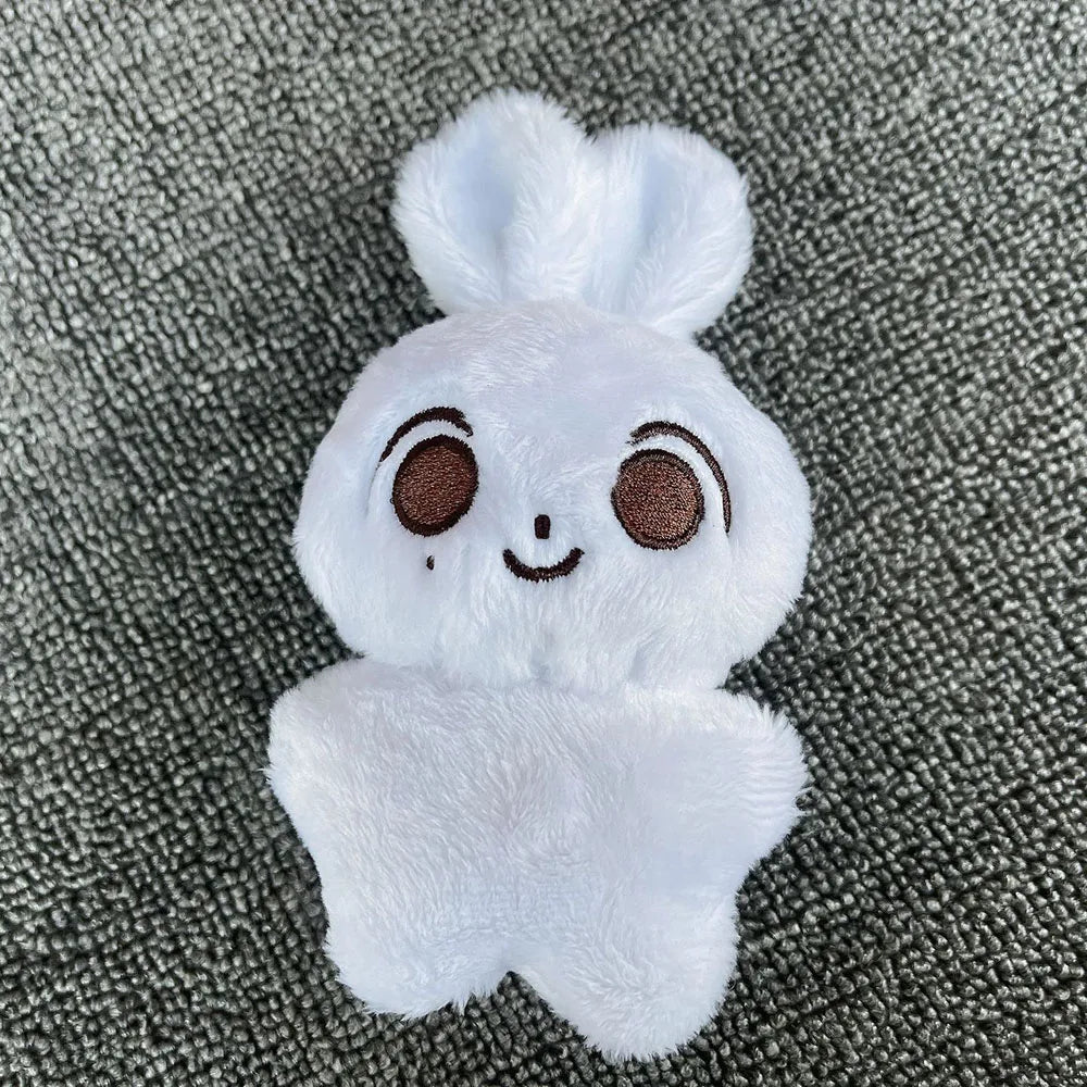 KPOP ST Jeonghan Joshua Jun Hoshi Plush Rabbit Baby Tiger Cat Doll Keyring Cartoon Animals Stuffed Toys Keychains Pendant Decor