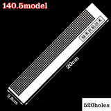 800/1020/2200holes Stainless Steel Ruler For Diamond Painting Embroidery Accessories DIY Drawing Ruler Blank Round Square Drills