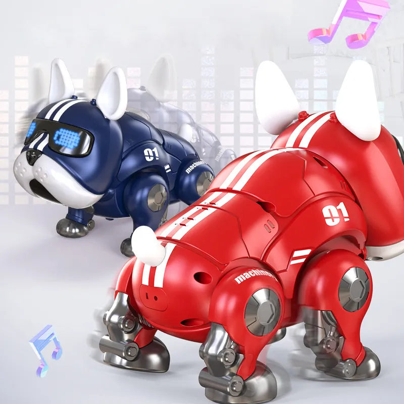 Violent dog robot dog sensor touch electric toy dog children intelligent Virtual pet