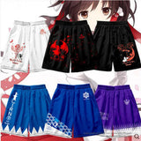 Anime TouHou Project 3D Print Board Shorts Trunks Summer Casual Quick Dry Beach Shorts Men Hip Hop Short Pants Trousers Bottoms