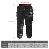 New Winter Warm Outdoor 2023 Down Trousers Fashion Men's Women High Quality Thicken Camping Mountaineering Waterproof Pants