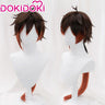 IN STOCK Zhongli Dyeing Gradient Wig Cosplay Game Genshin Impact DokiDoki Cosplay Wig Free Wig Cap Zhong Li Earrings Christmas