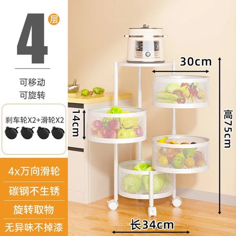 Kitchen Islands Trolley Storage Wheels Transport Utility Cart Trolley Cart Grocery Vegetables Carro Cocina Kitchen Furniture SQC