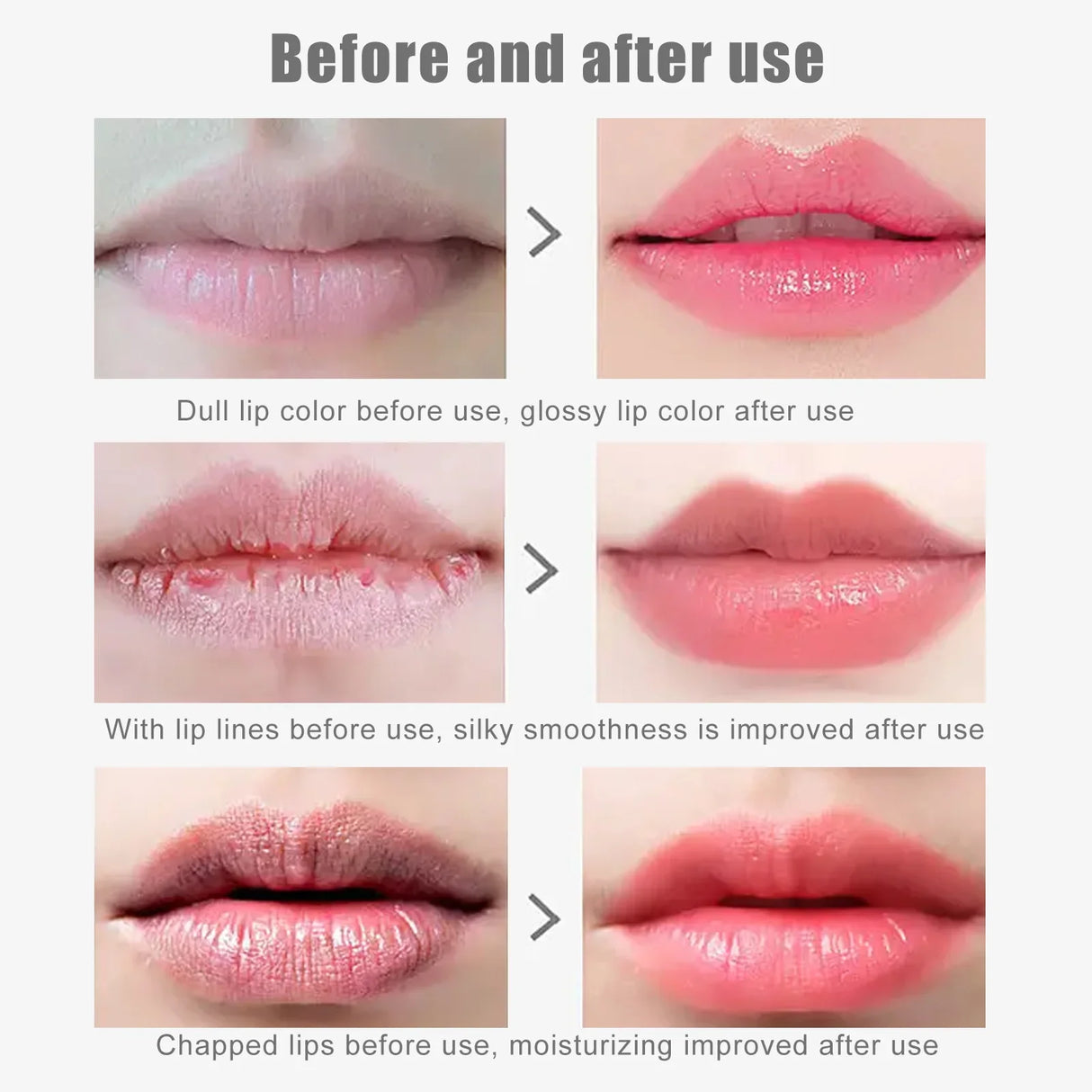 Lip Plumping Gloss Oil Moisturizing Lip Balm Lipstick Exfoliating For Pink Lips Care Moisturizer Female Makeup Korean Cosmetics