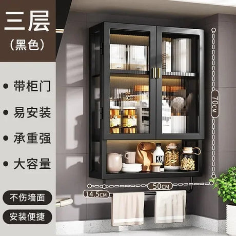 Wall Toilet Bathroom Cabinet Kitchen Organizer Closet Partitions Cabinet Modern Luxury Decorations Gabinete Trendy Furniture