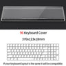 Acrylic Dust Cover for Keyboard Waterproof Dustproof Anti Stepping Protect Cover for 60 64 68 75 84 87 104 108 96 NJ68 Air Cover