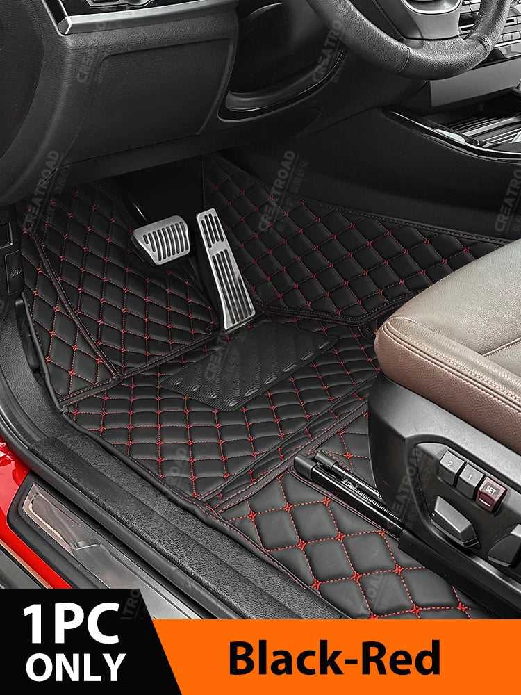 Car Floor Mats For Volkswagen VW Tiguan 2007-2022 MK1 MK2 2.0TSI  280TSI  330TSI 380TSI Custom Auto Carpet interior accessories