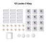 Magnetic Child Lock Protection From Children Baby Safety Cabinet Drawer Door Lock Invisible Lock Kids Security 8+2 With 1 Cradle