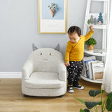 MOMO Children's Sofa Seat Furniture Baby Sofa Chair Cute Girl Boy Cartoon Small Sofa Stool Chair Animal Print Sofa Chair