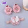 1 Set Cute Gift Bow Flowers Baby Girls Headband Socks Cartoon Animal Bow Newborn Girls Hair Band Kids Headwear Hair Accessories