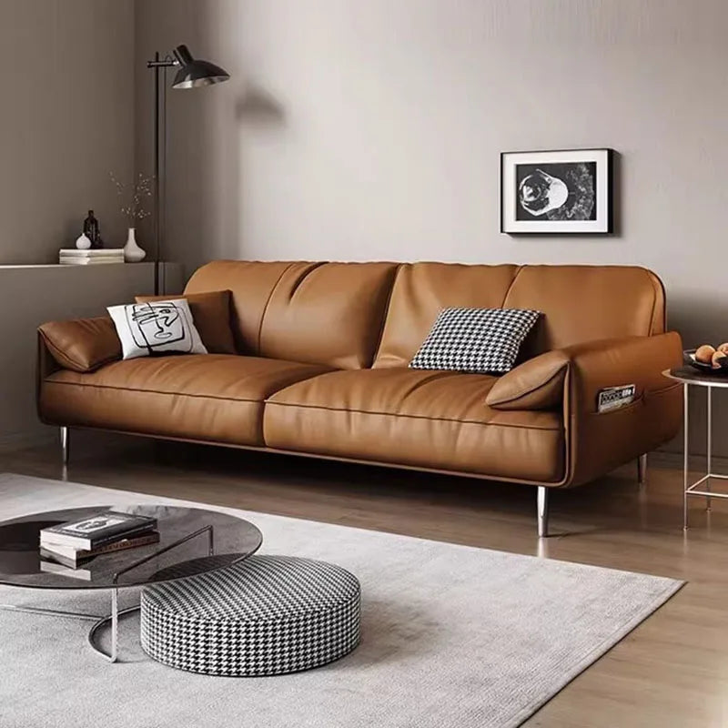 Minimalist Office Sofa Italian Leatherette Booth Seating Business Couches American Cinema Sofa Moderno Lujo Theater Furniture