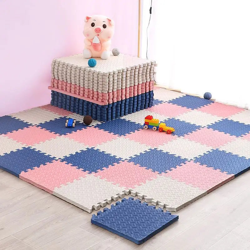 Puzzle Mat Baby Game Mat 60x60cm Play Mats 16PCS Baby Play Mat Baby Activity Gym Game Mats Tatame Baby Rug Floor Mats Foot Mat