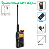 Quansheng Receiver UV K5 (8) Walkie Talkie Portable Am Fm Two Way Radio Commutator Station Amateur Ham Wireless Set Long Range