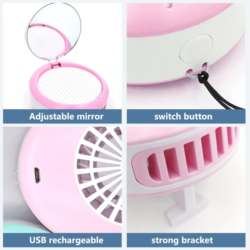 False Eyelashes Eyelash Dryer Mini USB Fan Air Conditioning Blower Eyelash Extension Tools 1 PCS Rechargeable Fan