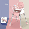 Folding Baby Highchair Kids Chair Dinning High Chair for Children Feeding Baby Table and Chair for Babies Toddler Booster Seat