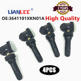 4Pcs Car Tire Pressure Sensor TPMS 3641101XKN01A For Haval