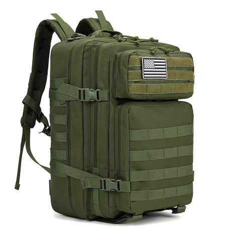 45 50L Man Tactical Backpacks Military Traveling Bags Army Outdoor 3P Assault Pack EDC Molle Pack For Trekking Hunting Bag