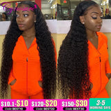 Cynosure 13x4/13x6 HD Transparent Lace Front Human Hair Wigs PrePlucked 4x4 Closure Wig Brazilian Kinky Curly Lace Frontal Wig