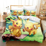 Pokemon Animation Derivatives Bedding Sets Australia / Europe / USA Full Queen King Size Kids Children Boys Quilt Duvet Cover