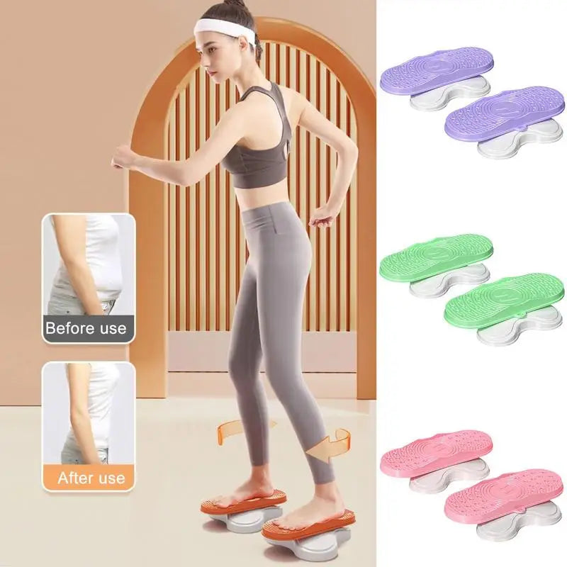 Waist Twisting Board Slimming Thin Waist Artifact Indoor Outdoor Silent Fitness Dance Disc For People Who Sit For A Long Time