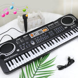 61-key Children's Electronic Piano Keyboard Portable Educational Toy Musical Instrument Organ With Mike Children's Beginner Gift