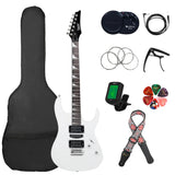 6 Strings 24 Frets Electric Guitar Maple Body Electric Guitar Guitarra With Bag Speaker Necessary Guitar Parts & Accessories