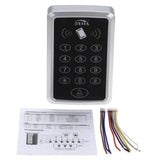 5YOA B03 125KHz RFID Access Control Keypad EM Card Reader Door Access Control System Door Lock Opener Keyboard Controller System