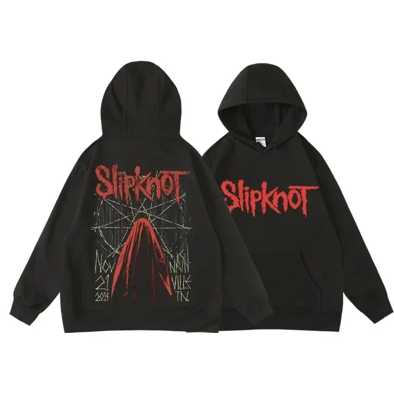 Slipknots Prepare for Hell Tour Rock Band Plus Size Women's Clothing Women Hoodie Sweatshirts Cotton Clothes Hooded Hoody Tops