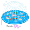 Children Play Water Mat Summer Beach Sprinkler Inflatable Spray Water Pad Outdoor Game Toy Lawn Swimming Pool Mat Kids Toys