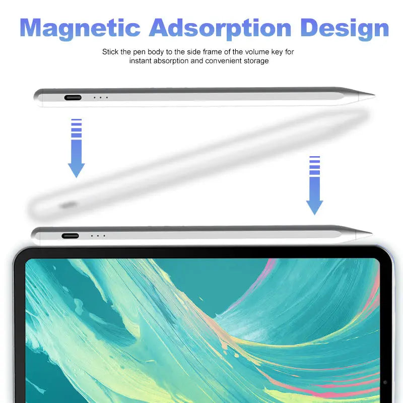 Stylus Pen for iPad Air 5 4 3 9 10 Generation Mini 6 5 Apple Pencil 2/1 iPad Pro 11 12.9 10/9/8/7/6 2018-2023 Palm Rejection