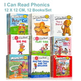 I Can Read Phonics 12 Books/Set English Story Picture Pocket Book for Kids Montessori Learning Toys Classroom Teaching Aids