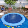 100cm Inflatable Water Spray Mat Children Game Play Summer Lawn Mats Kids Outdoor Splash Mat For Pool Games Toy Sprinkle Mat