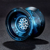 New Magic Yoyo Metal Professional Yoyo with 10 Ball Bearing Alloy Aluminum High Speed Unresponsive Yo Yo Classic Toys for Kids