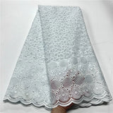 African Lace Fabric 2024  High Quality Lace Hot Sale Embroidery French Tulle Lace Fabric Nigerian Lace Fabric For Wedding Dress