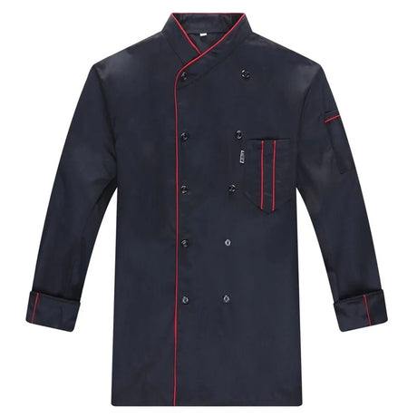 Chef Jacket Short  Sleeve  Cook Coat Barista Baker Work Uniform Waiter Restaurant Hotel Clothes