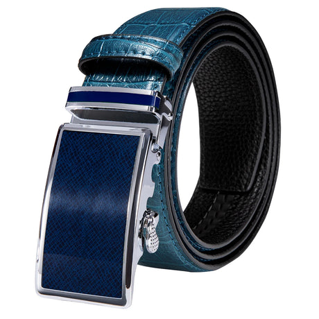 High Quality Mens Belts Black Brown Blue White Green Leather Straps Casual Gold Automatic Buckles Waistband Belt for Men Wedding