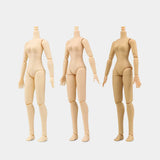 1/6 Doll Body 3 Colors Skin Give 6 Opponents 40 Moveable Joints 21cm Anime Girl Blyth Dolls Body Ob24 Bjd Boy Girl Diy Toys Gift