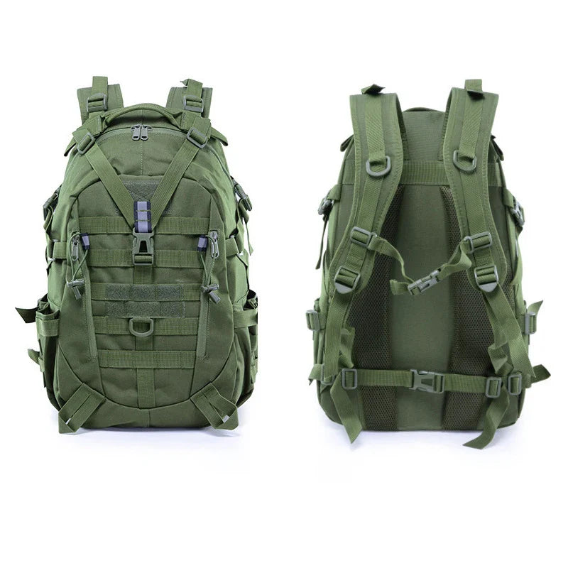 Men's backpack large capacity hiking camping canvas travel backpack men's camouflage sports outdoor tactical backpack