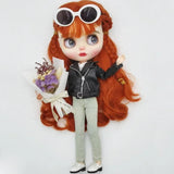 Blythe Doll Shoes Jackets Jeans Pants for Blyth Azone Boots OB23 OB24 1/6 Doll Clothes