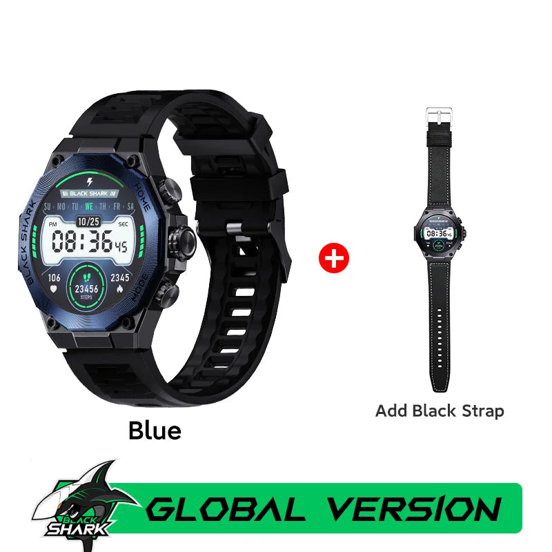 [World Premiere] Global Version Black Shark S1 Pro Smart watch 1.43'' AMOLED Wireless Charging 15 Days Battery Life NFC Chat GPT