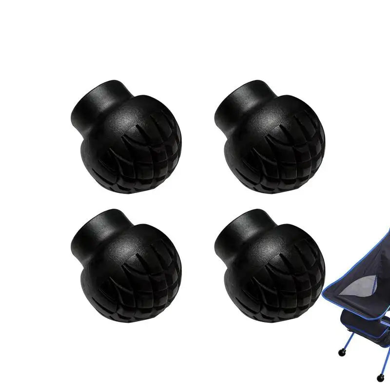 Chair Leg Covers Chair Leg Covers to Protect Floors 4Pcs Non-slip Round Black Rubber Caps for Chair Legs Table Feet Furniture