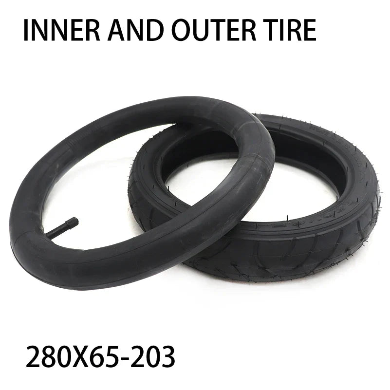 280x65-203 Inner Tube Outer Tires  Stroller/Push Chair/Jogger Front and Rear Tyre