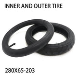 280x65-203 Inner Tube Outer Tires  Stroller/Push Chair/Jogger Front and Rear Tyre